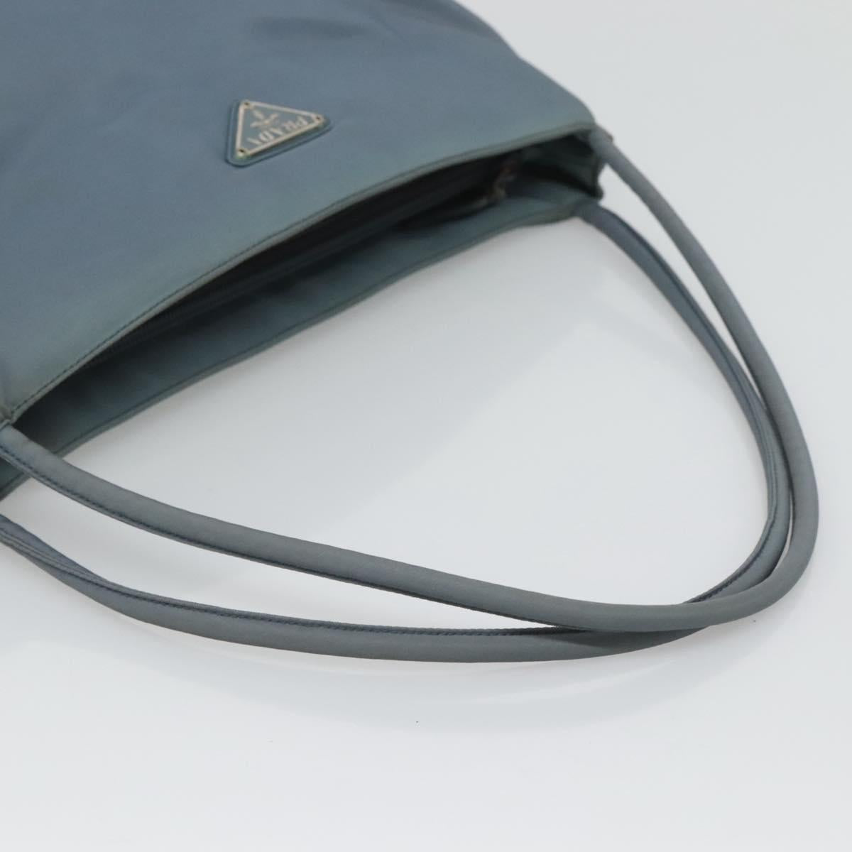 PRADA Tote Bag Nylon Light Blue Auth ti3069