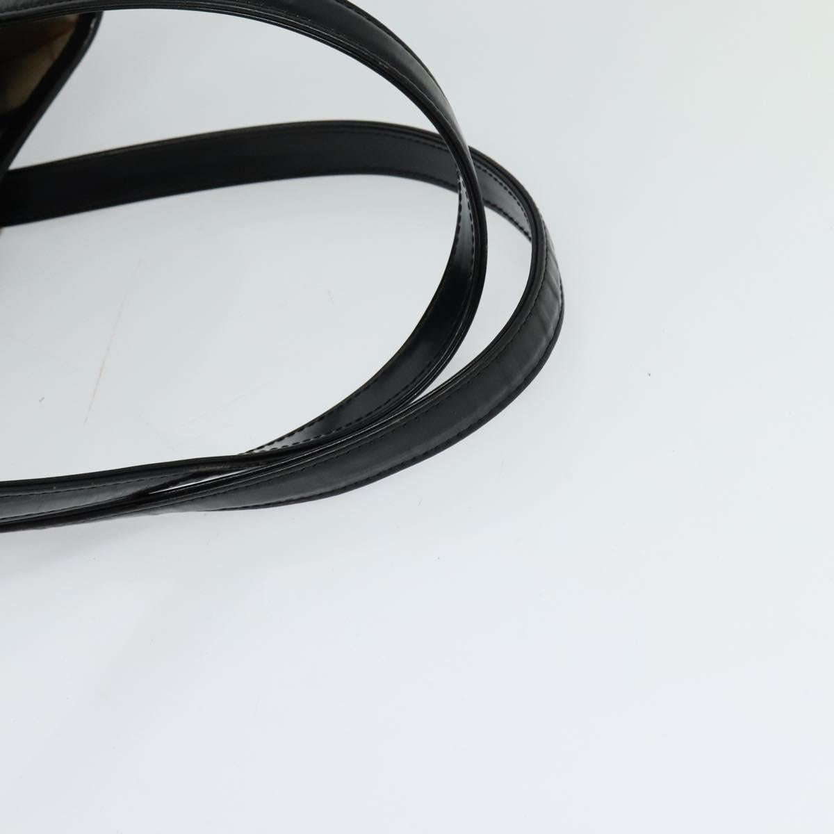 Burberrys Blue Label Shoulder Bag Nylon Black Auth ti3102