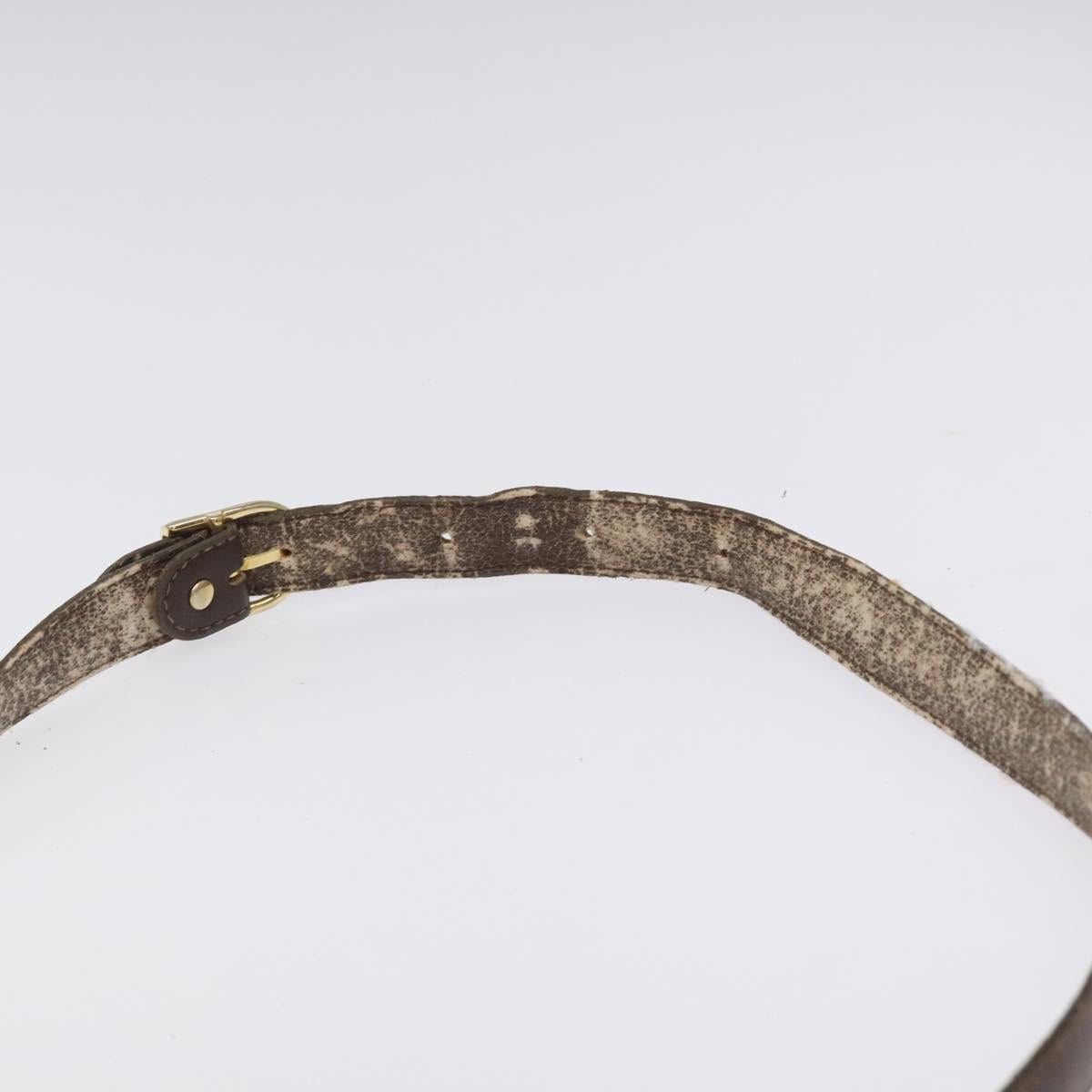 Burberrys Nova Check Shoulder Bag Canvas Beige Auth ti3106