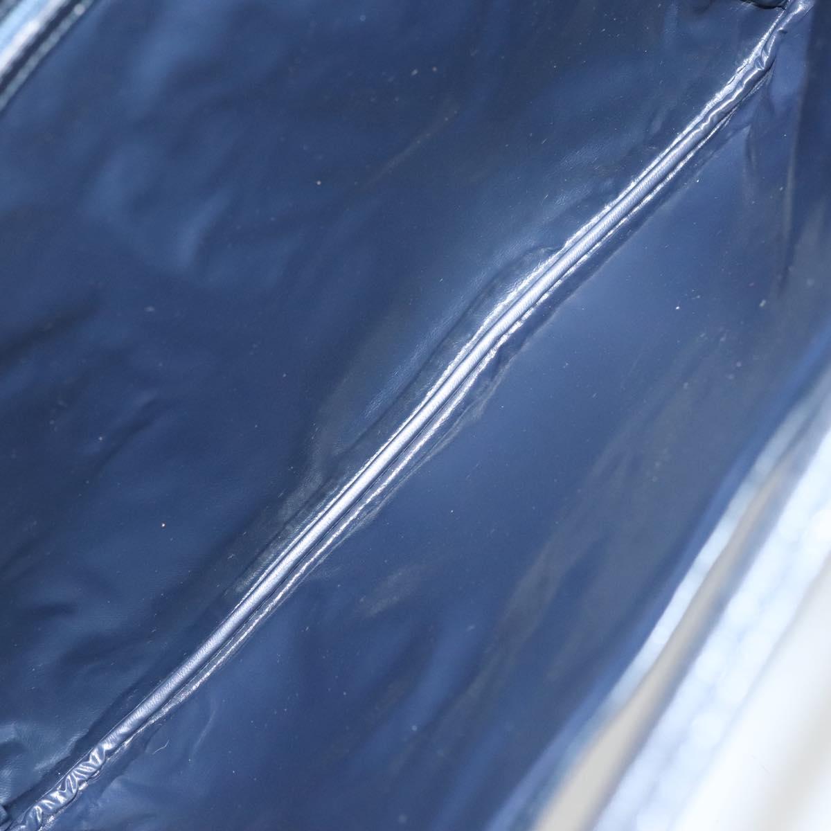 CELINE C Sulky Hand Bag Canvas Navy Auth ti3127