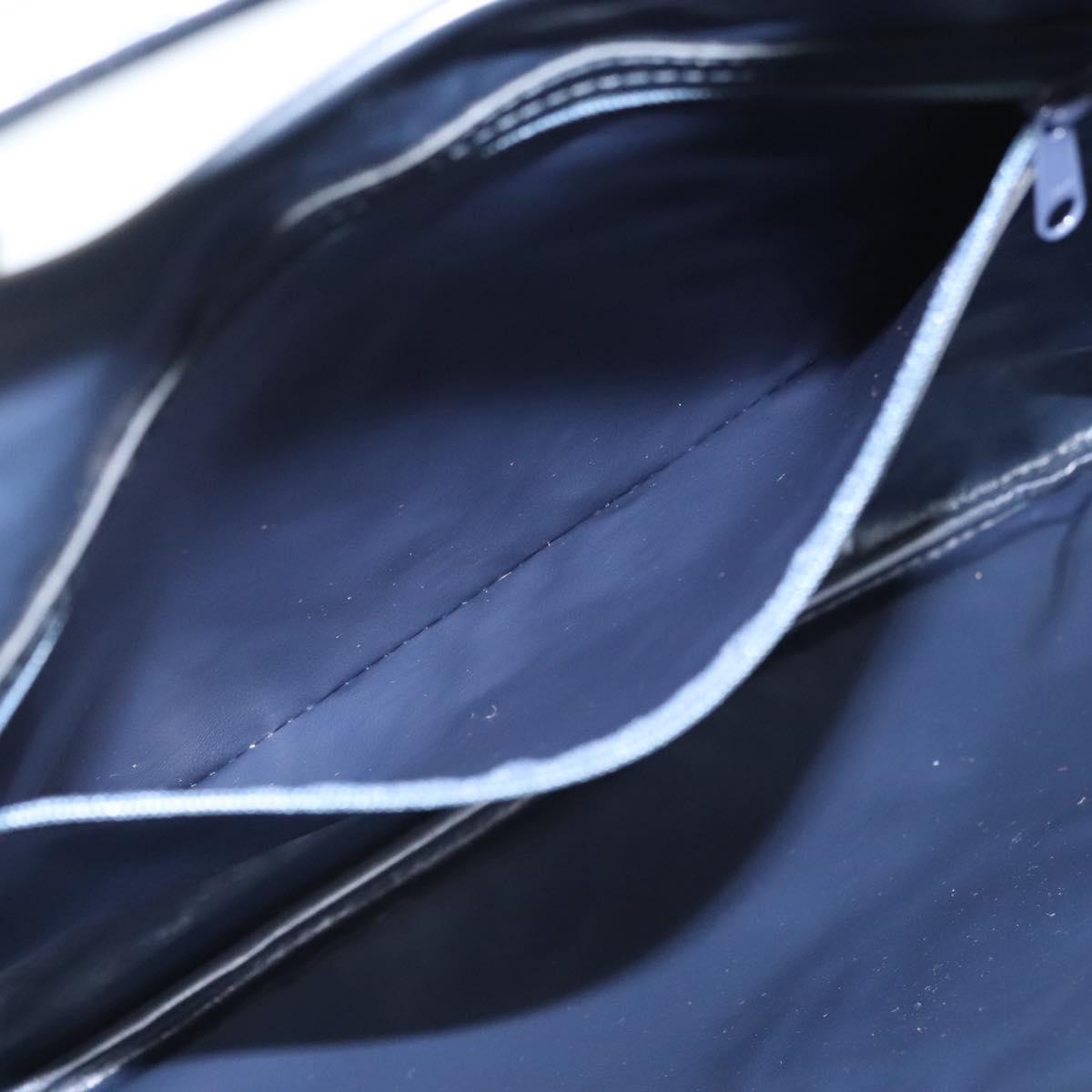 CELINE C Sulky Hand Bag Canvas Navy Auth ti3127