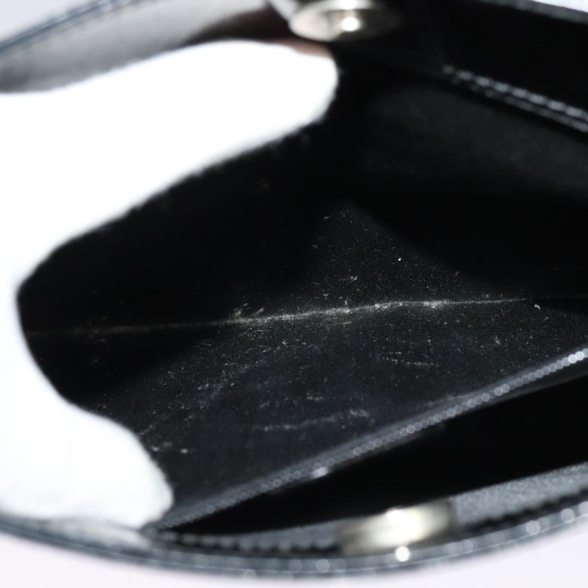 GUCCI Shoulder Bag Patent leather Black 001 3193 Auth ti3181