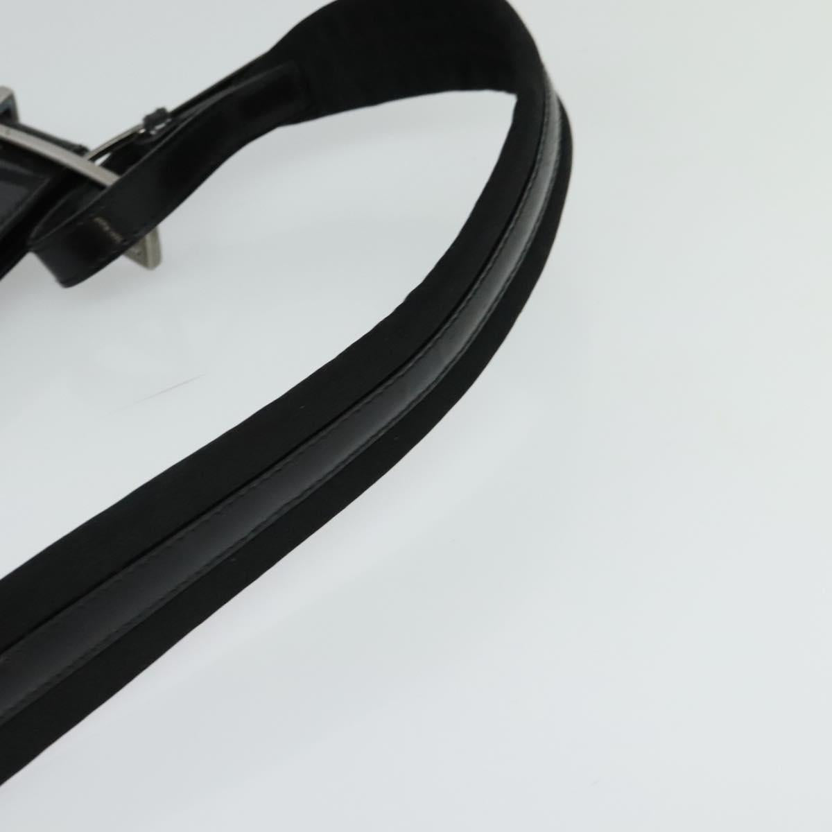 GUCCI Shoulder Bag Patent leather Black 001 3193 Auth ti3181