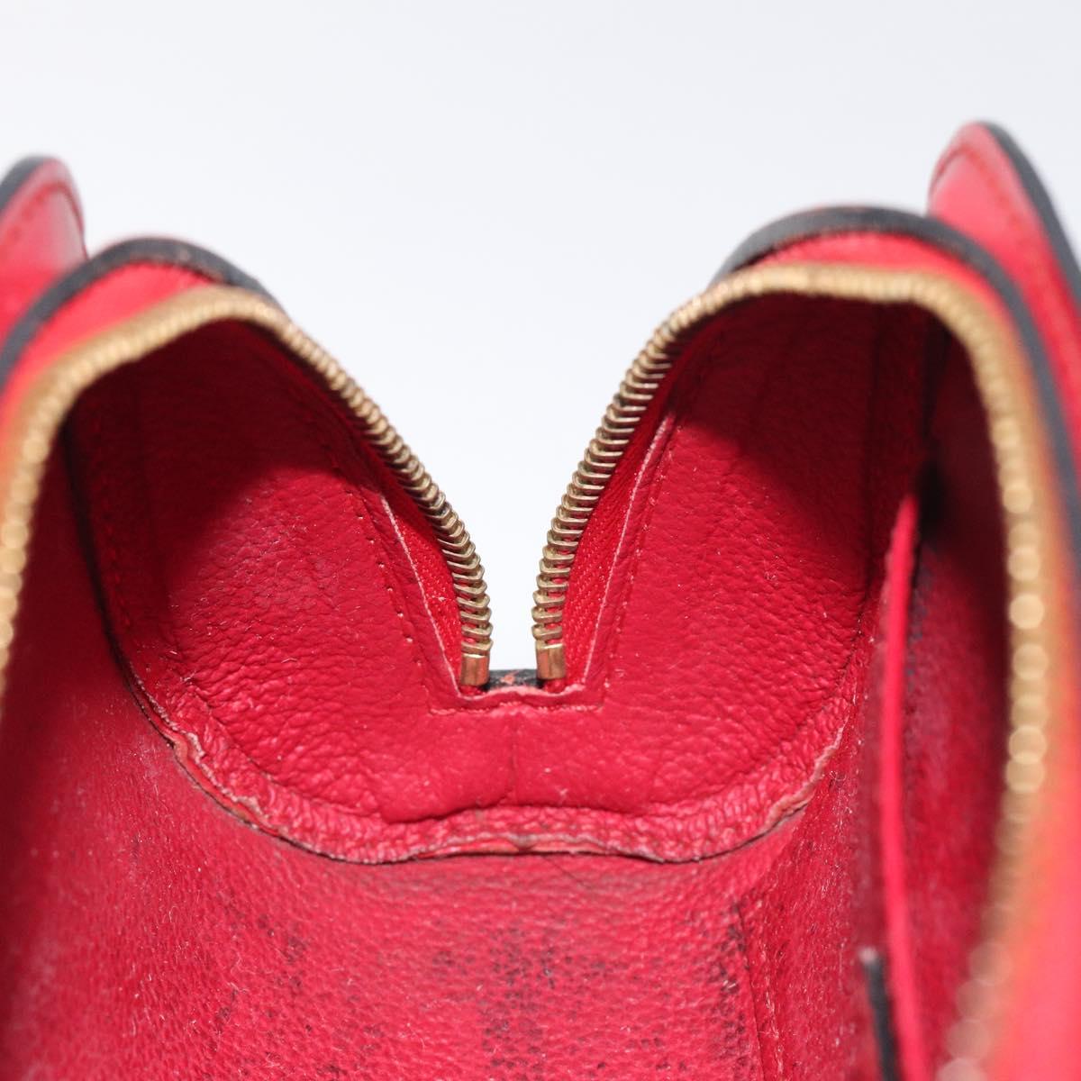 LOUIS VUITTON Epi Dauphine PM Pouch Castilian Red M48447 LV Auth ti3225