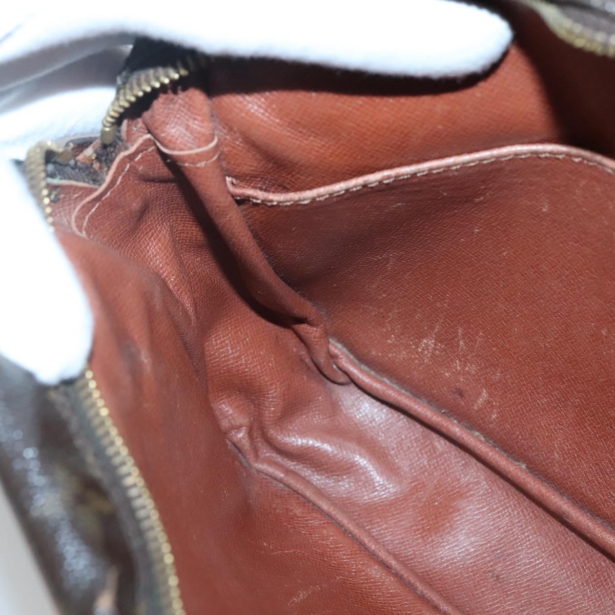 LOUIS VUITTON Monogram Compiegne 28 Clutch Bag M51845 LV Auth ti3246