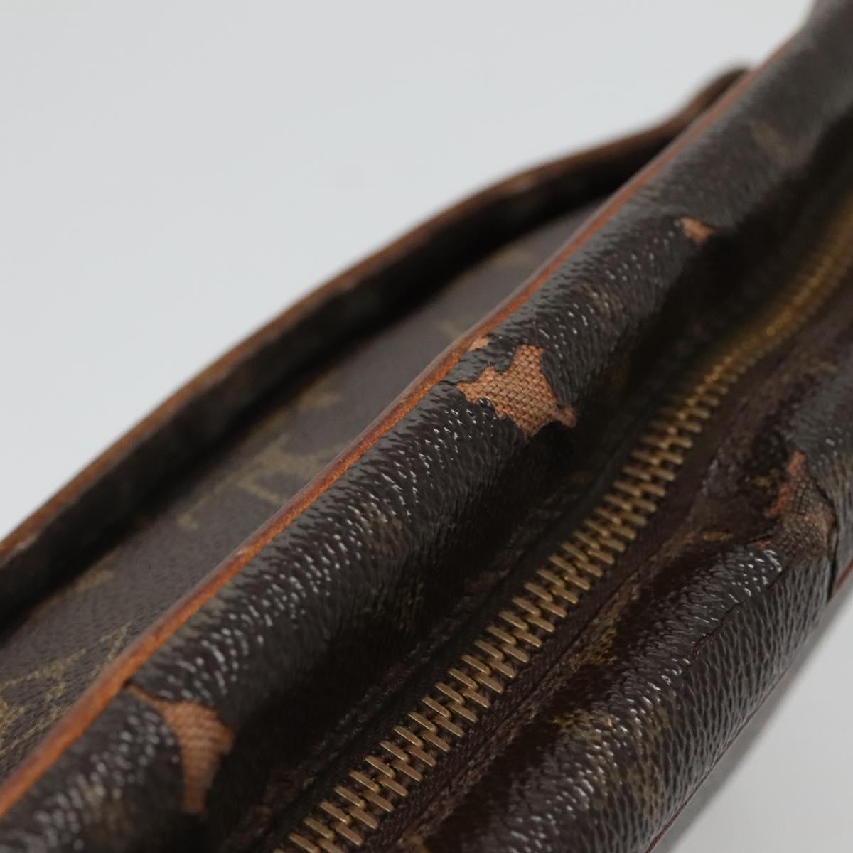 LOUIS VUITTON Monogram Compiegne 28 Clutch Bag M51845 LV Auth ti3246