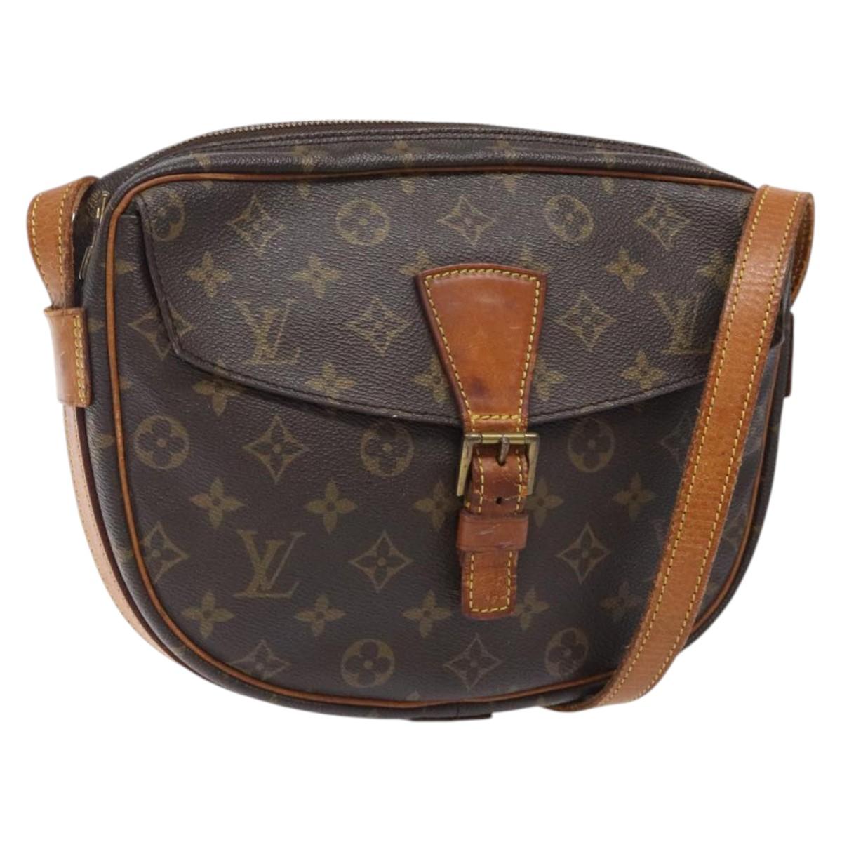 LOUIS VUITTON Monogram Jeune Fille GM Shoulder Bag M51225 LV Auth ti3295