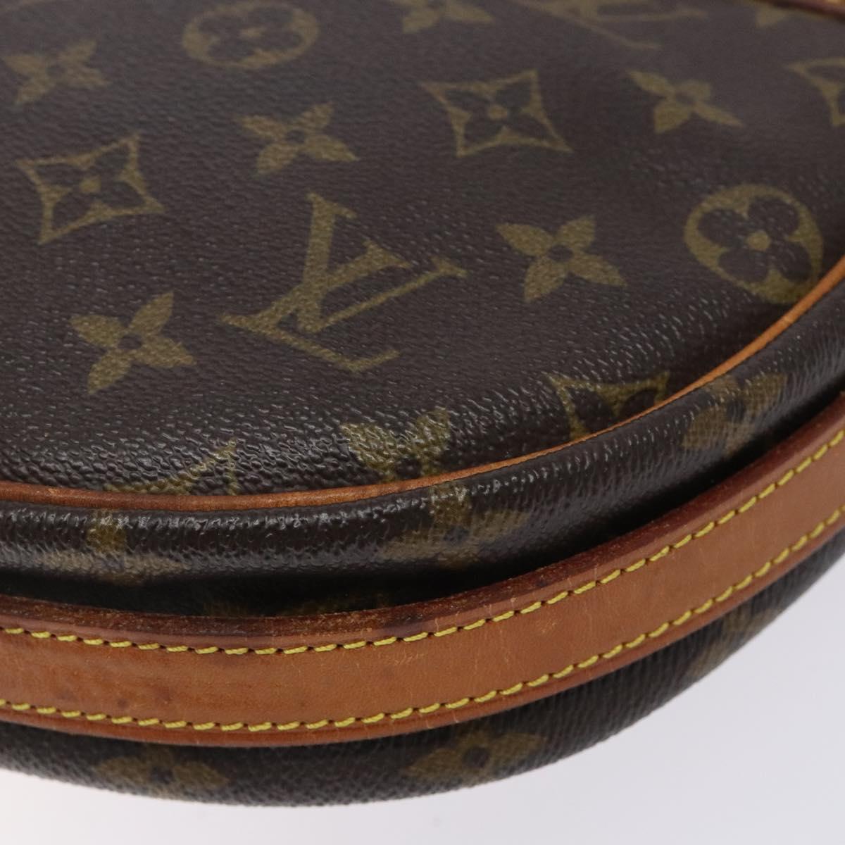 LOUIS VUITTON Monogram Jeune Fille GM Shoulder Bag M51225 LV Auth ti3295