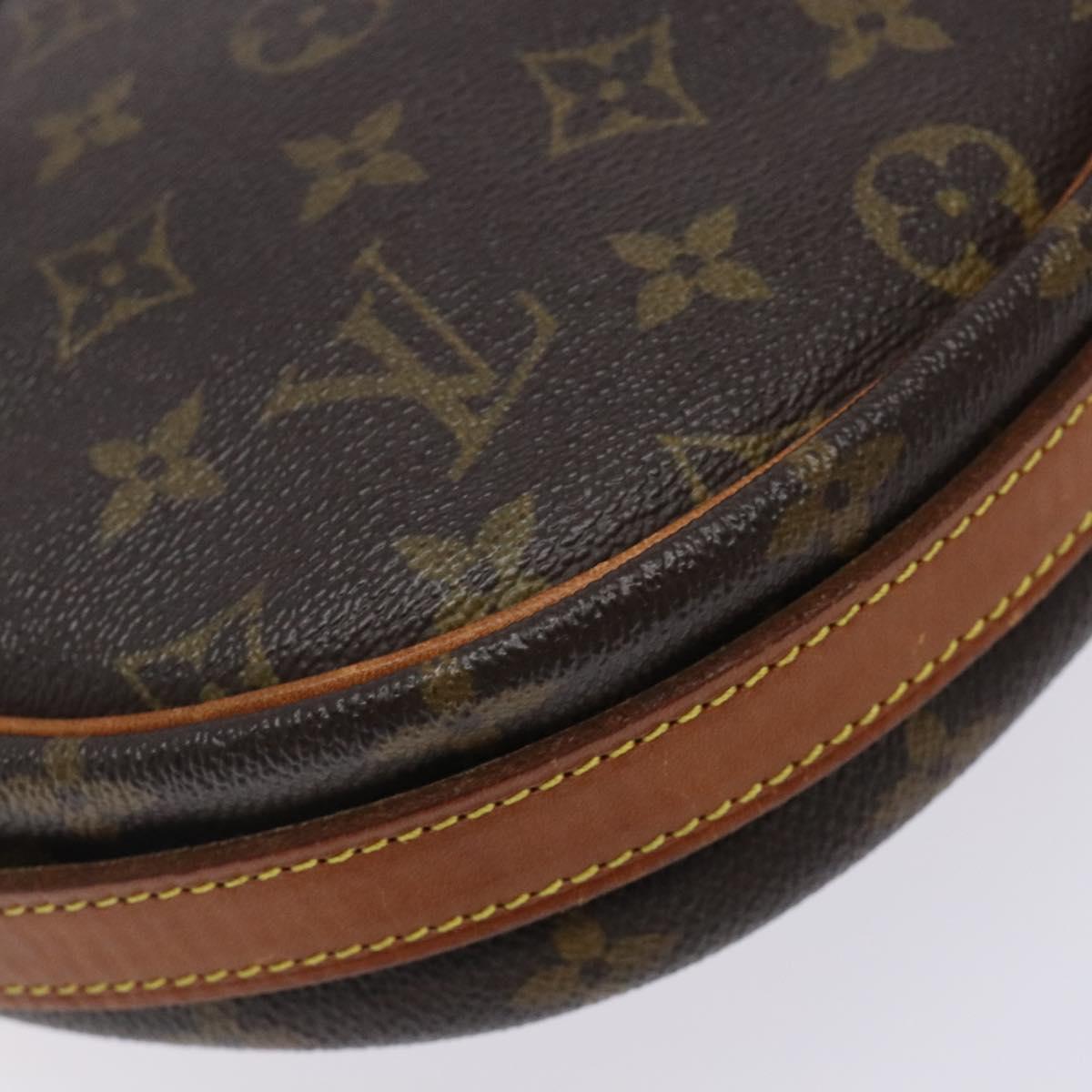 LOUIS VUITTON Monogram Jeune Fille GM Shoulder Bag M51225 LV Auth ti3295
