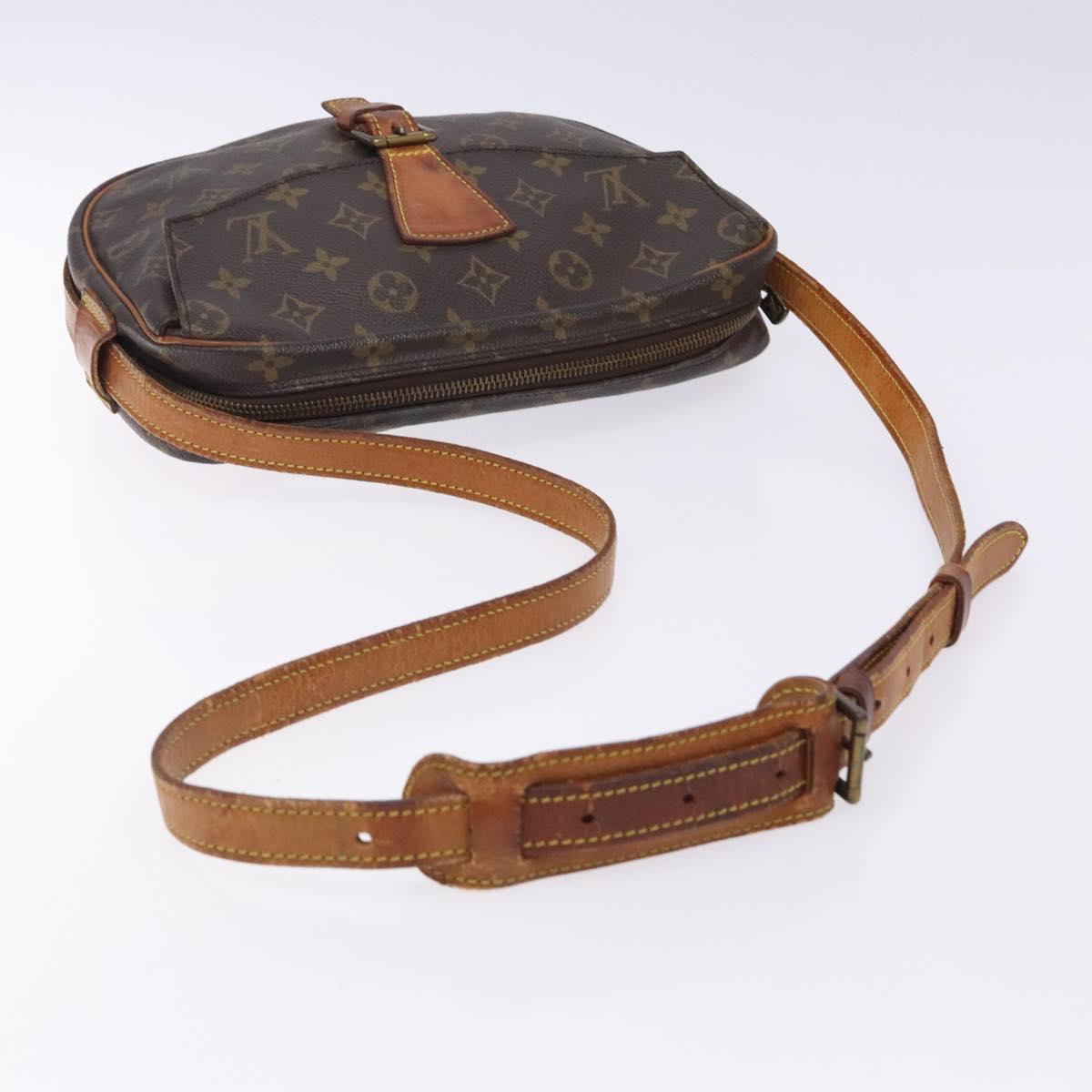 LOUIS VUITTON Monogram Jeune Fille GM Shoulder Bag M51225 LV Auth ti3295