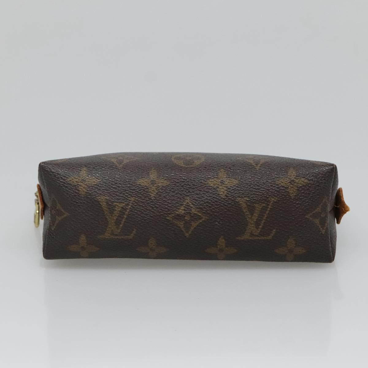LOUIS VUITTON Monogram Pochette Cosmetic PM Pouch M43998 LV Auth ti3299