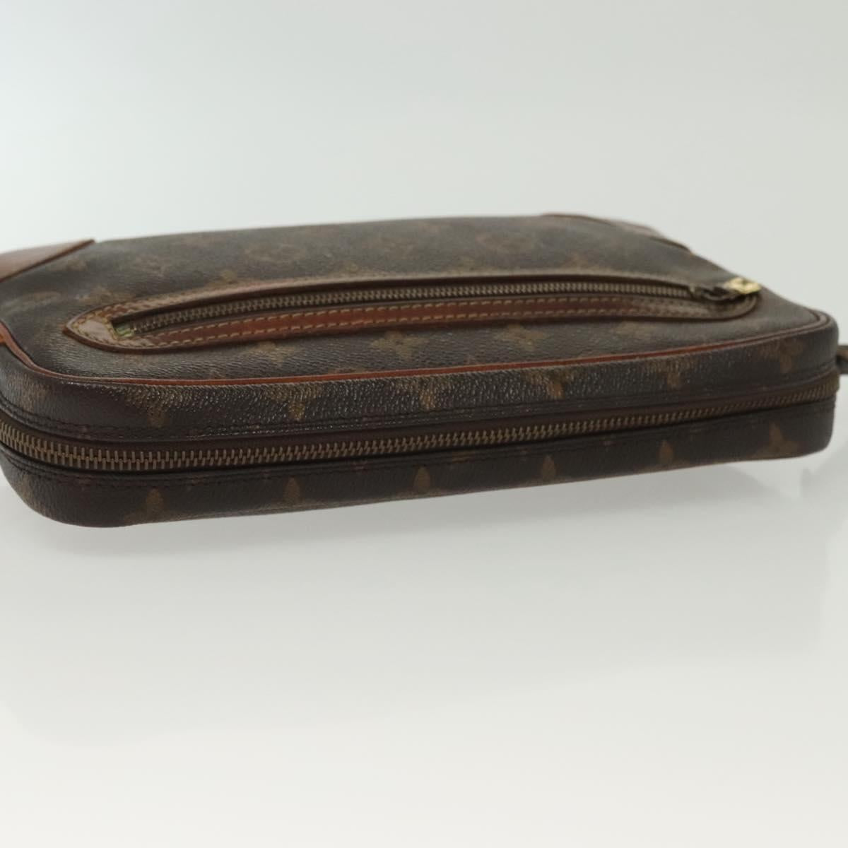 LOUIS VUITTON Monogram Marly Dragonne GM Clutch Bag M51825 LV Auth ti3330