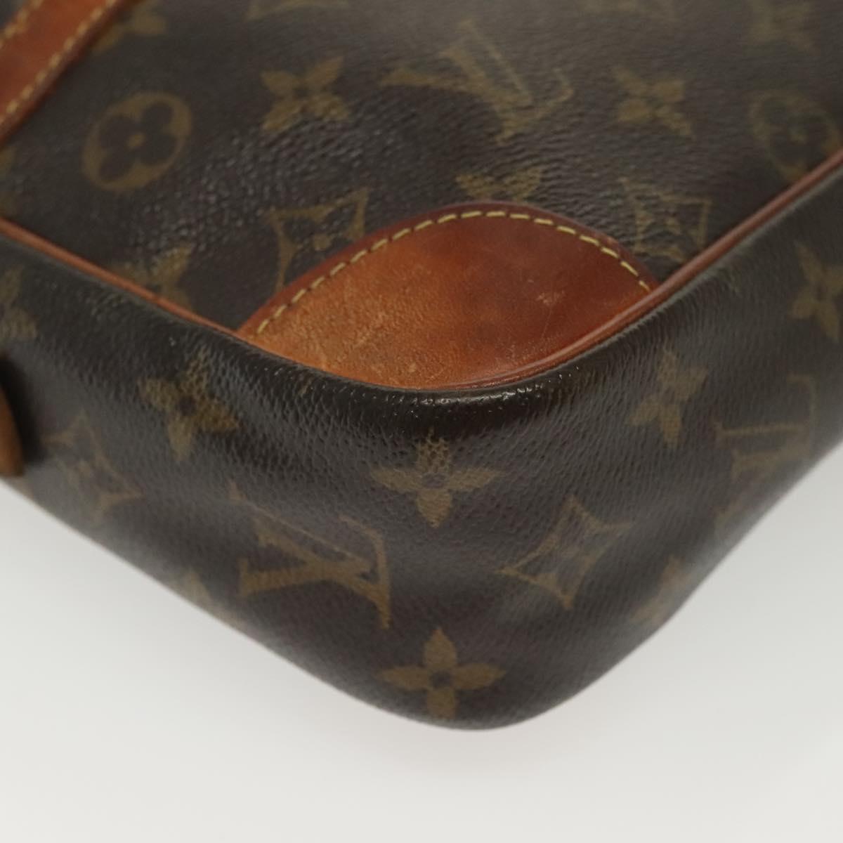 LOUIS VUITTON Monogram Compiegne 28 Clutch Bag M51845 LV Auth ti3333