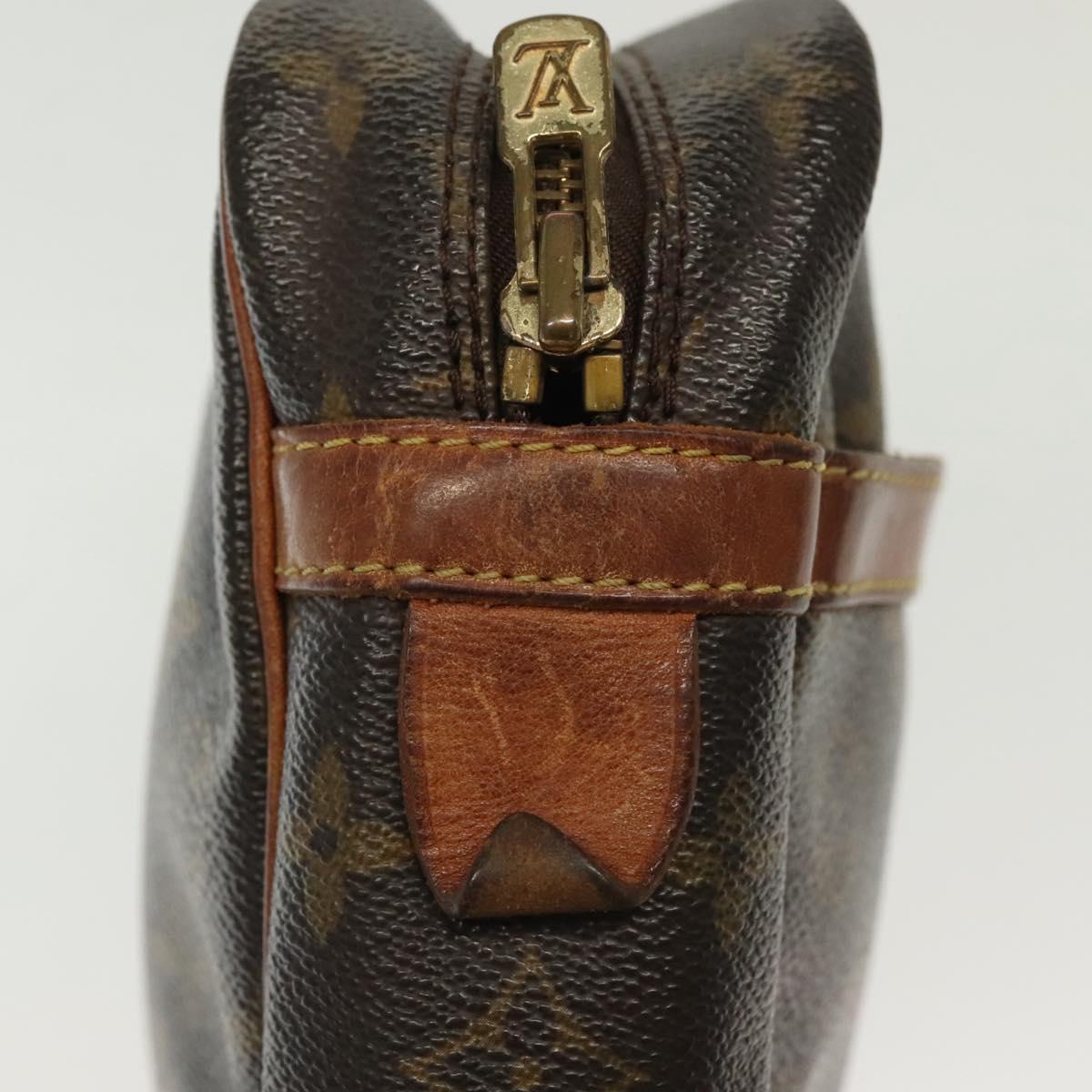 LOUIS VUITTON Monogram Compiegne 28 Clutch Bag M51845 LV Auth ti3333