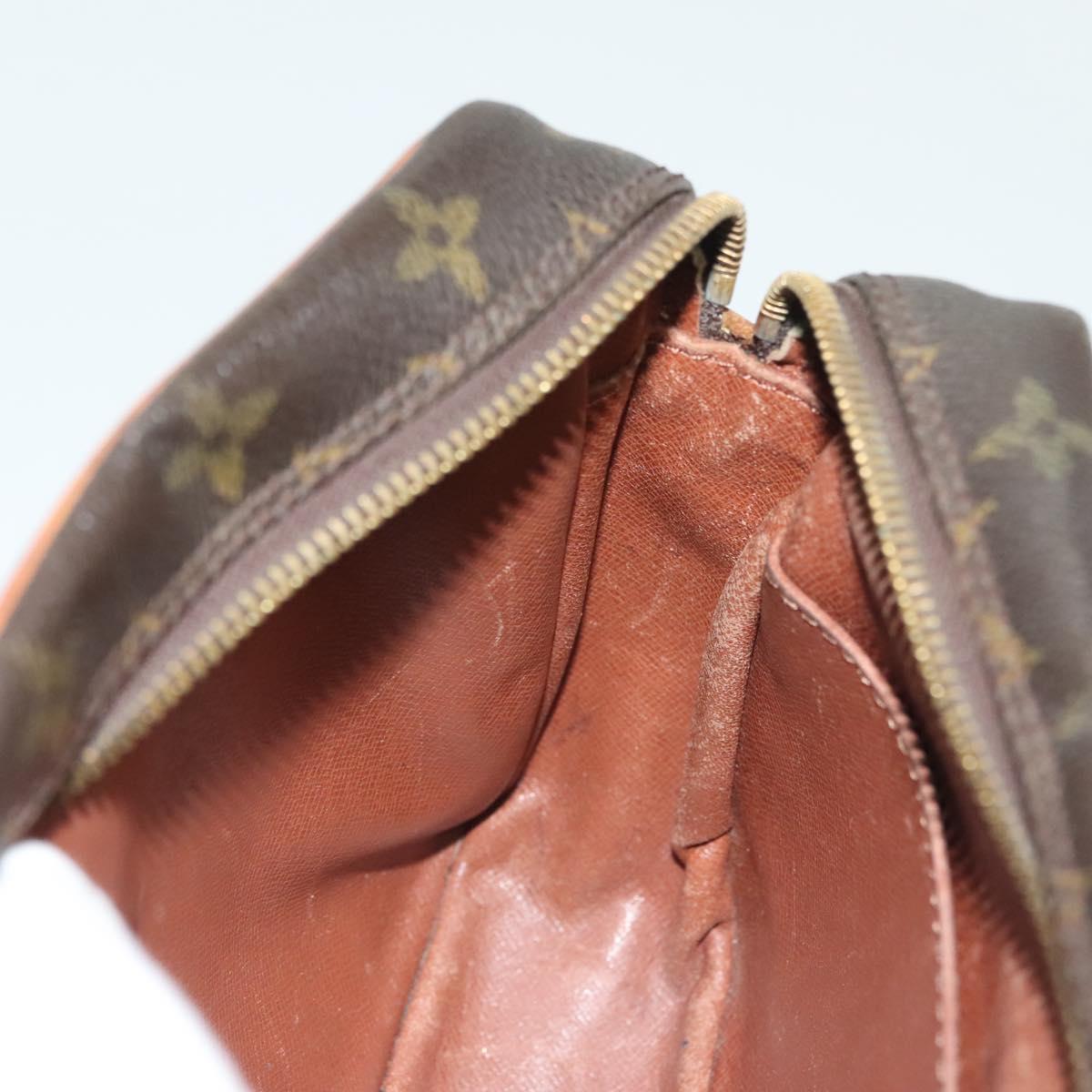 LOUIS VUITTON Monogram Compiegne 28 Clutch Bag M51845 LV Auth ti3333