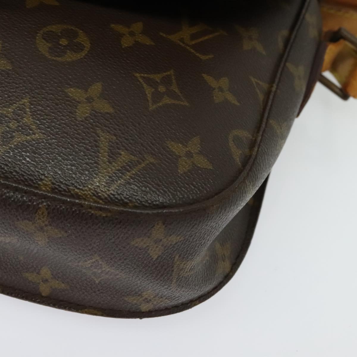 LOUIS VUITTON Monogram Saint Cloud GM Shoulder Bag M51242 LV Auth ti3334
