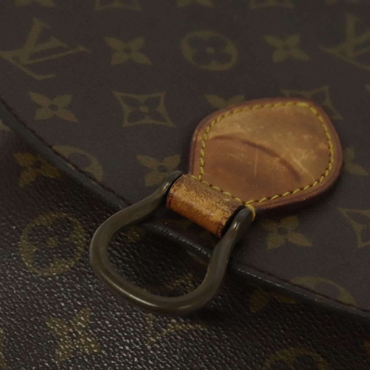 LOUIS VUITTON Monogram Saint Cloud GM Shoulder Bag M51242 LV Auth ti3334