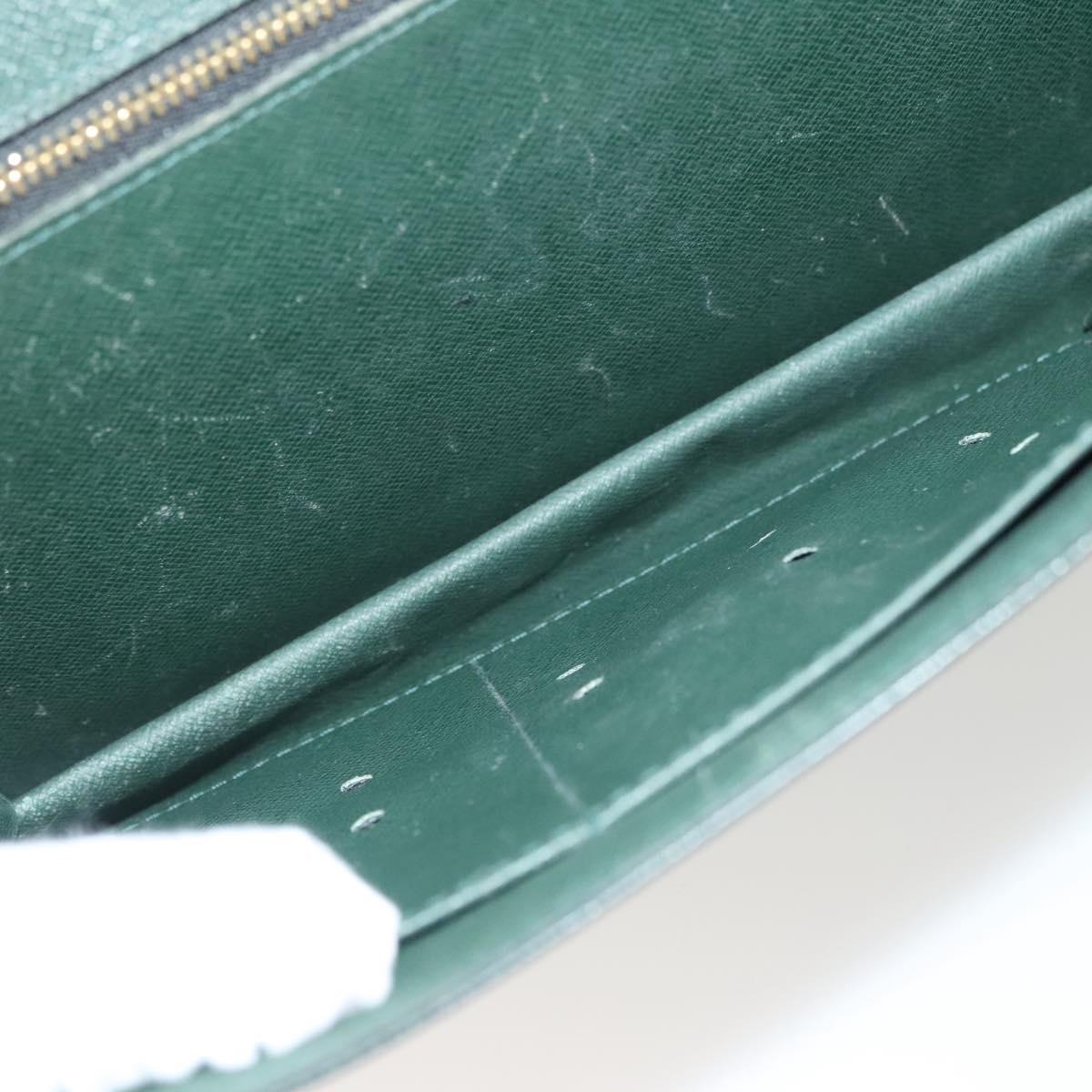 LOUIS VUITTON Taiga Pochette Kourad Clutch Bag Epicea M30194 LV Auth ti3337