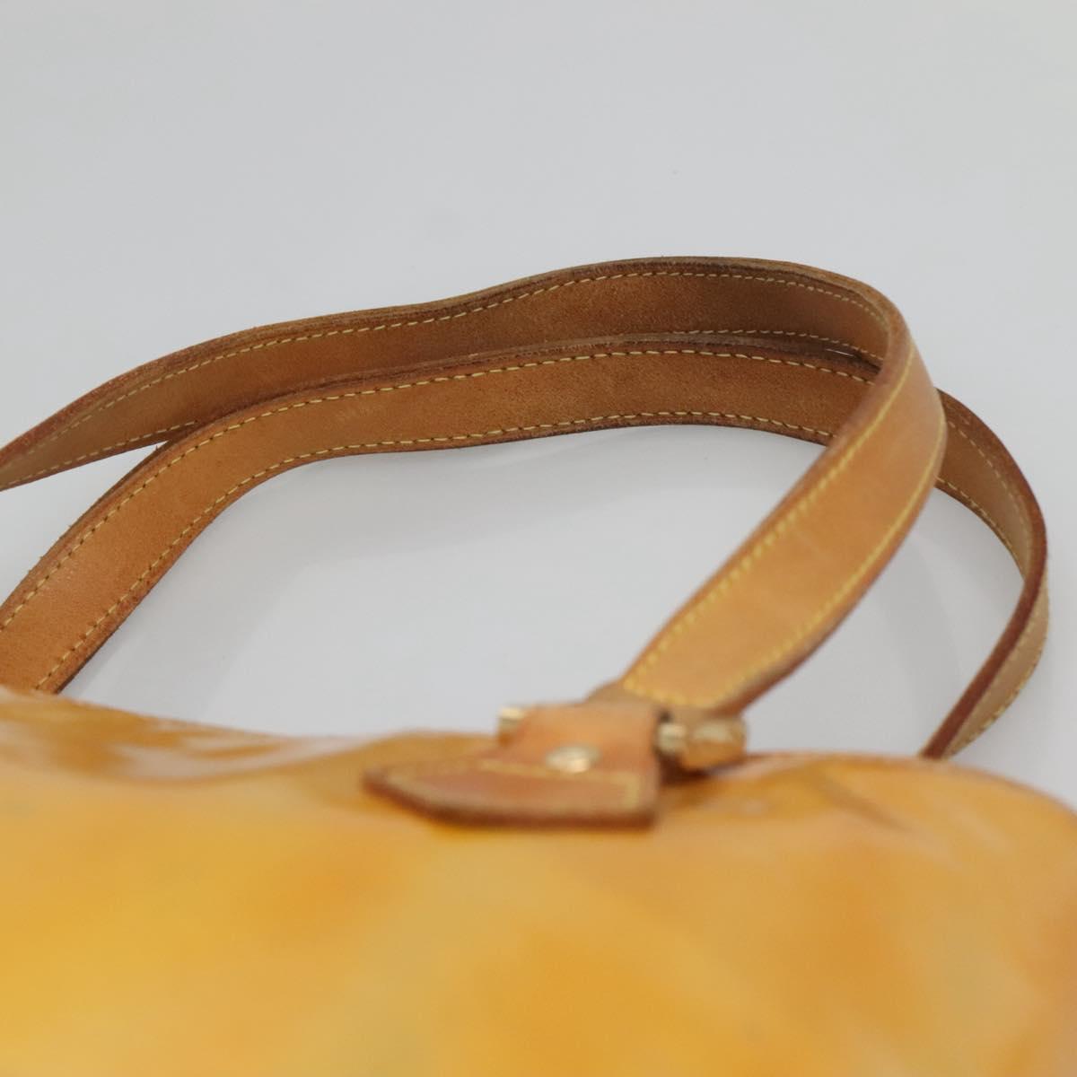 LOUIS VUITTON Monogram Vernis Houston Hand Bag Gris M91053 LV Auth ti3376