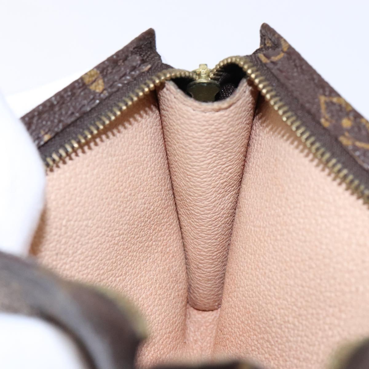 LOUIS VUITTON Monogram Bucket PM Accessory Pouch LV Auth ti3382