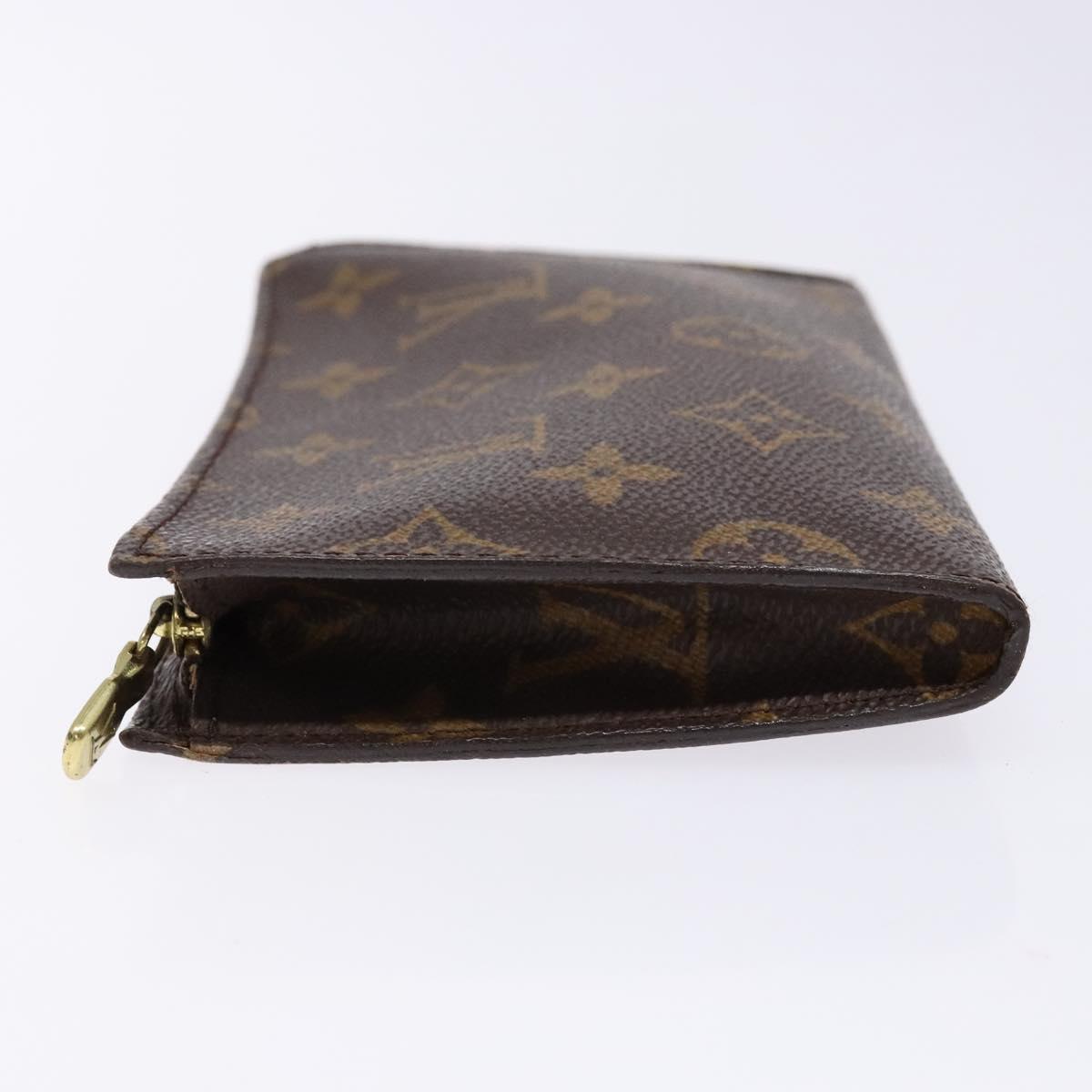 LOUIS VUITTON Monogram Bucket PM Accessory Pouch LV Auth ti3382
