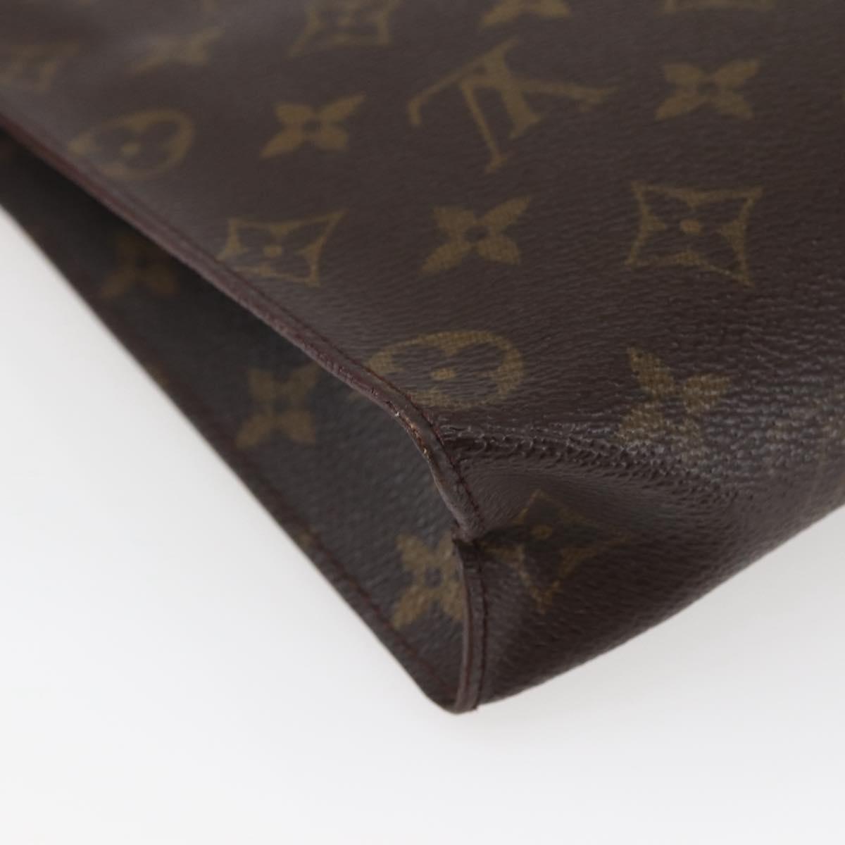 LOUIS VUITTON Monogram Poche Toilette 26 Pouch M47542 LV Auth ti3438