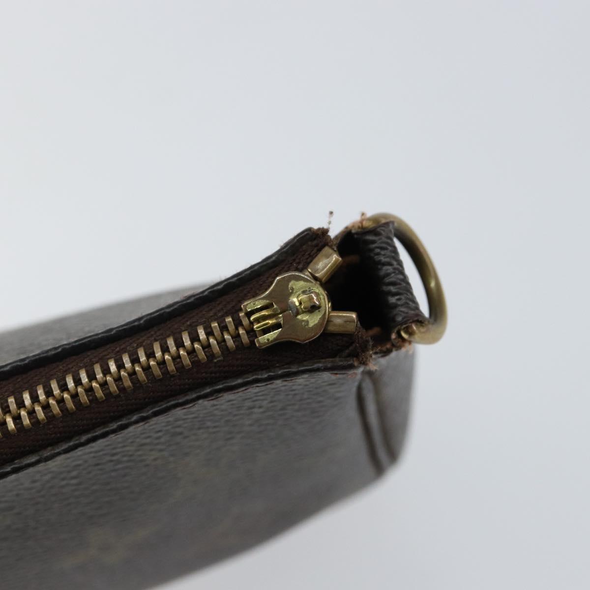 LOUIS VUITTON Monogram Pochette Accessoires Pouch M51980 LV Auth ti3441