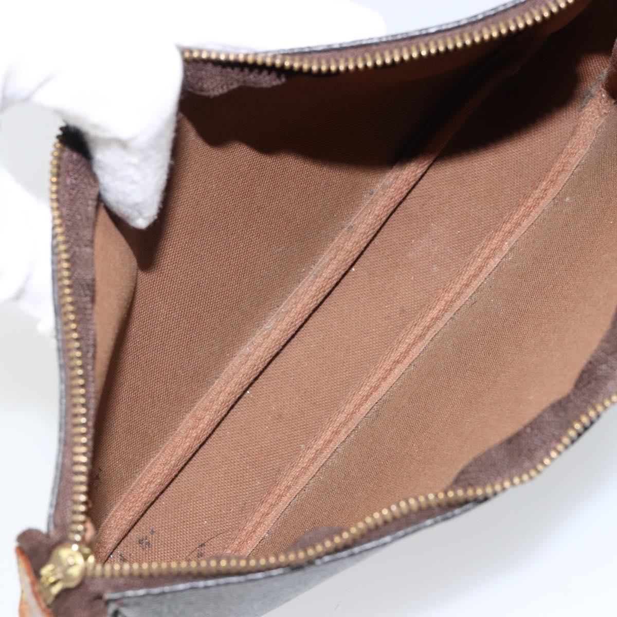 LOUIS VUITTON Monogram Pochette Accessoires Pouch M51980 LV Auth ti3441