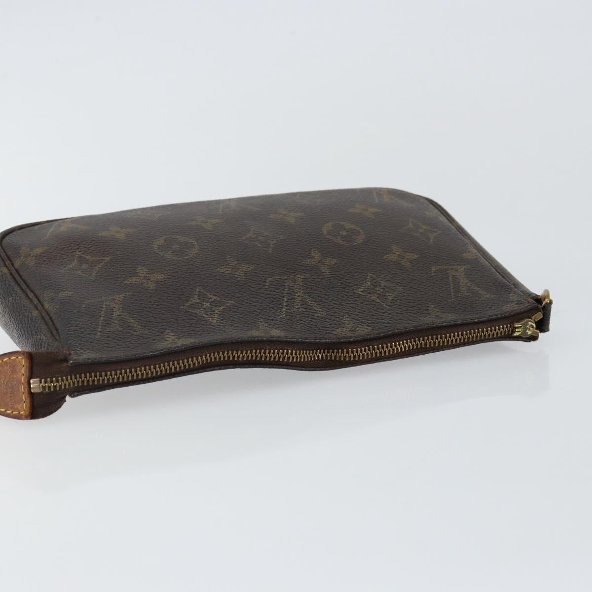 LOUIS VUITTON Monogram Pochette Accessoires Pouch M51980 LV Auth ti3441