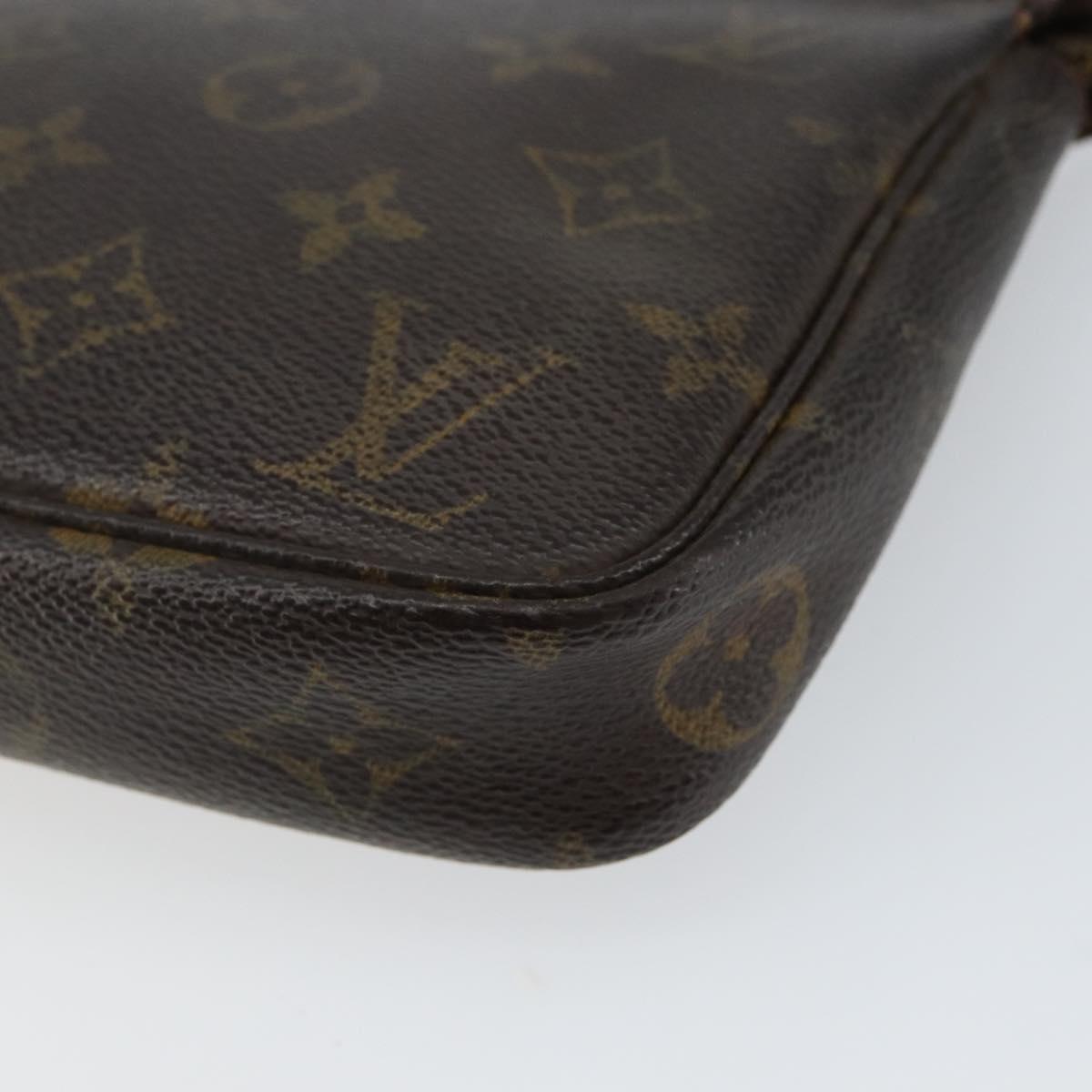 LOUIS VUITTON Monogram Pochette Accessoires Pouch M51980 LV Auth ti3441