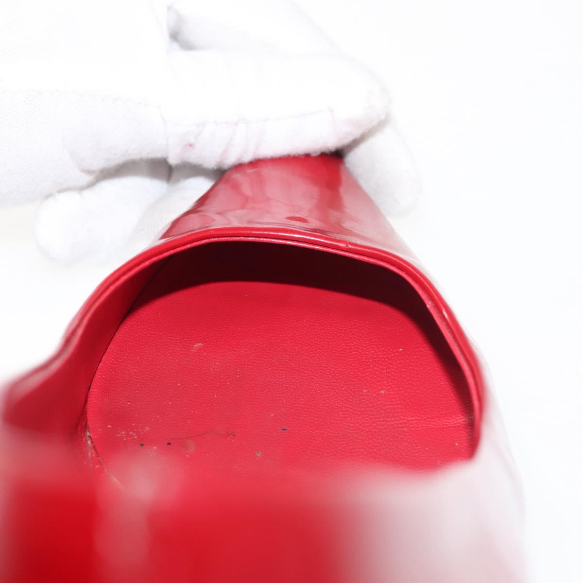 Miu Miu High heels Patent leather Red Auth ti3462