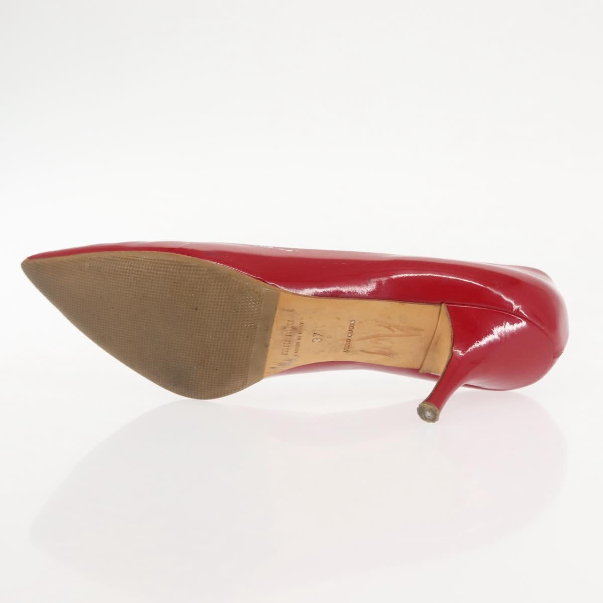 Miu Miu High heels Patent leather Red Auth ti3462