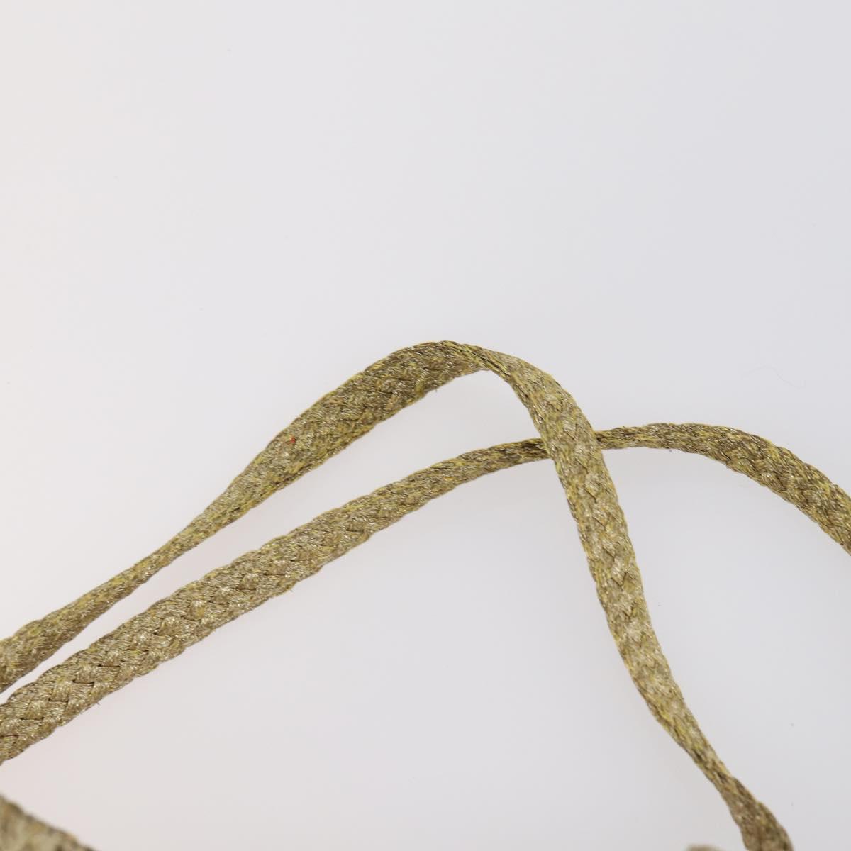 BALLY Tote Bag Leather Canvas 4Set Red Beige cream Auth ti3468