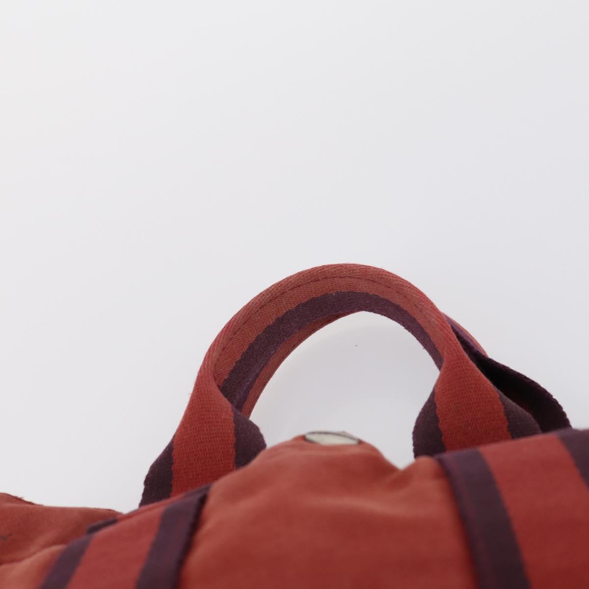 SAINT LAURENT Bvlgari Hermes Hand Bag Canvas 3 Set Pink Red beige Auth ti3473