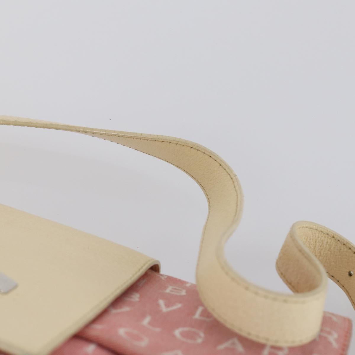 SAINT LAURENT Bvlgari Hermes Hand Bag Canvas 3 Set Pink Red beige Auth ti3473