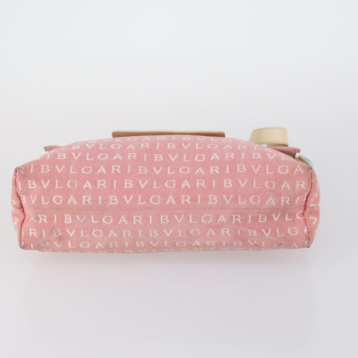 SAINT LAURENT Bvlgari Hermes Hand Bag Canvas 3 Set Pink Red beige Auth ti3473