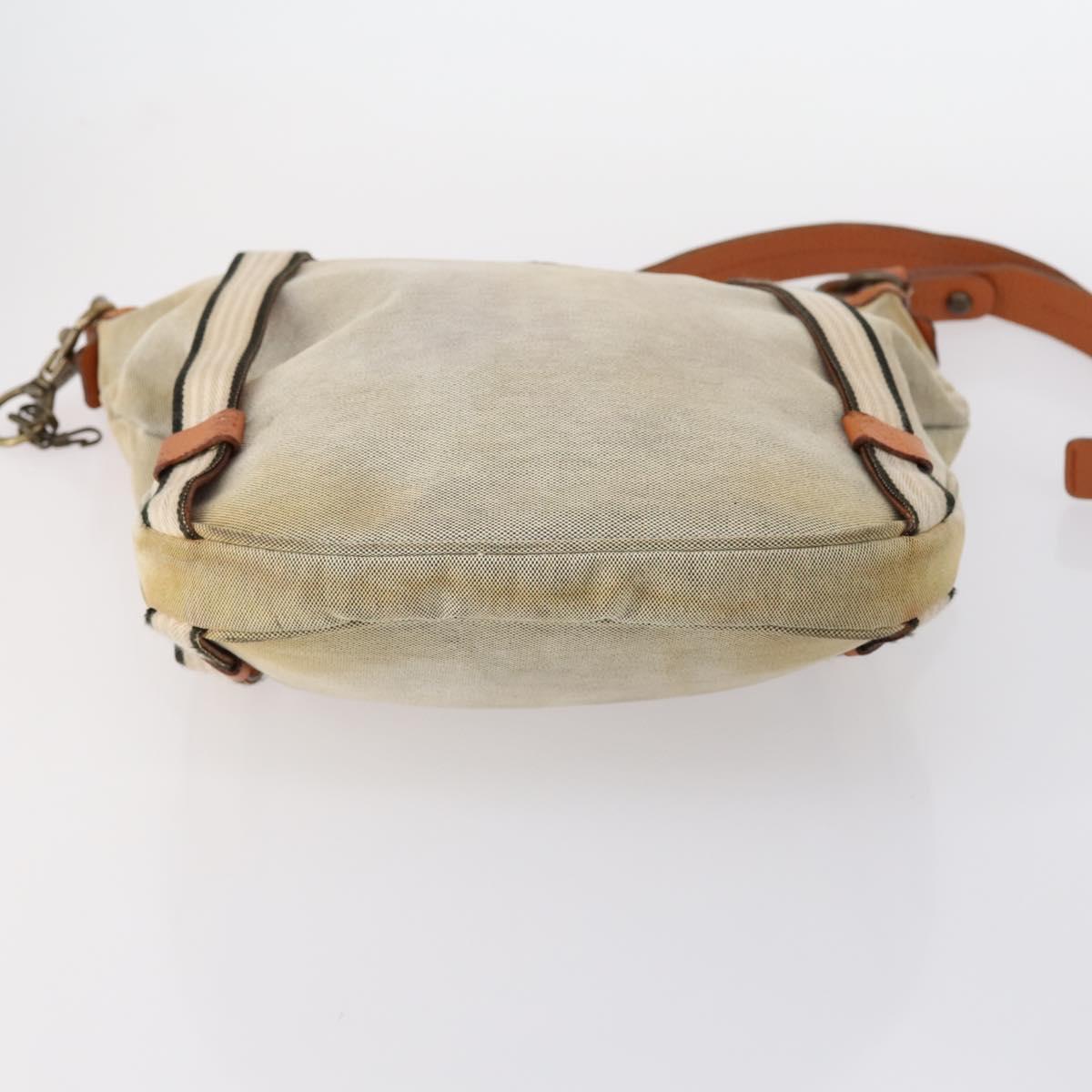 BURBERRY Blue Label Black label Bag Canvas Leather 6 Set Beige Black Auth ti3474