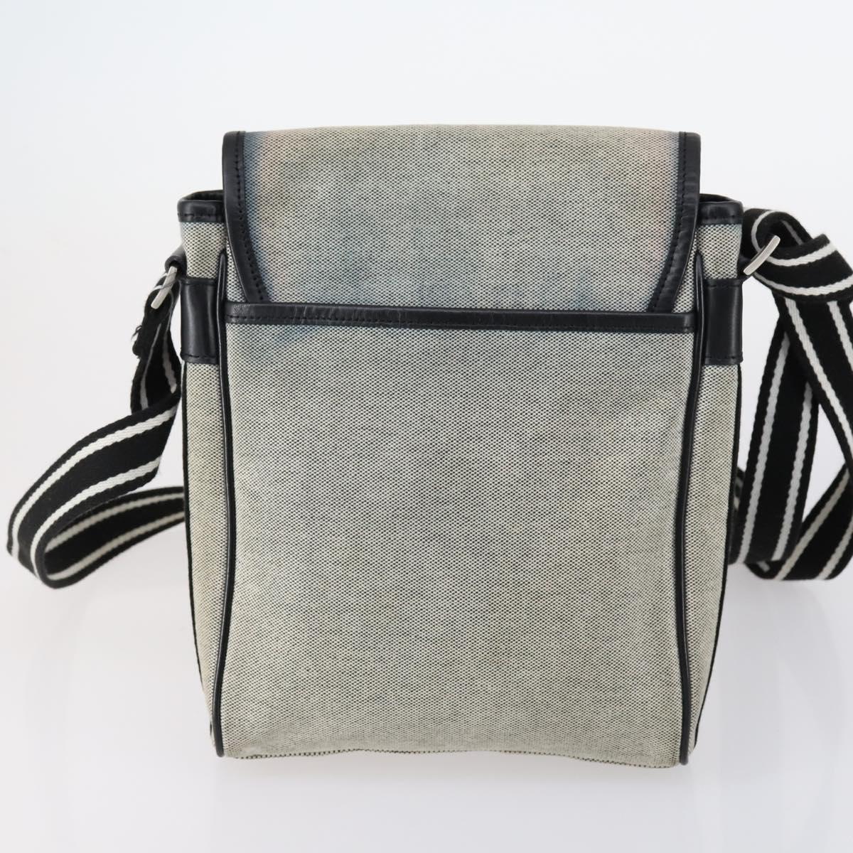 BURBERRY Blue Label Black label Bag Canvas Leather 6 Set Beige Black Auth ti3474