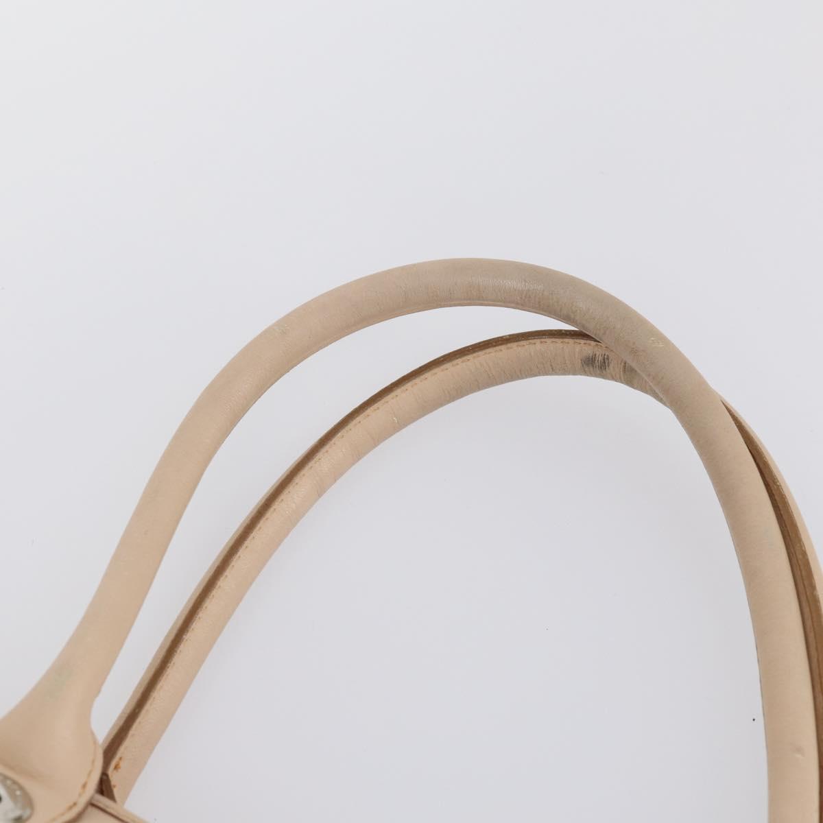 BURBERRY Nova Check Blue Label Tote Bag Canvas 3Set Beige Auth ti3475