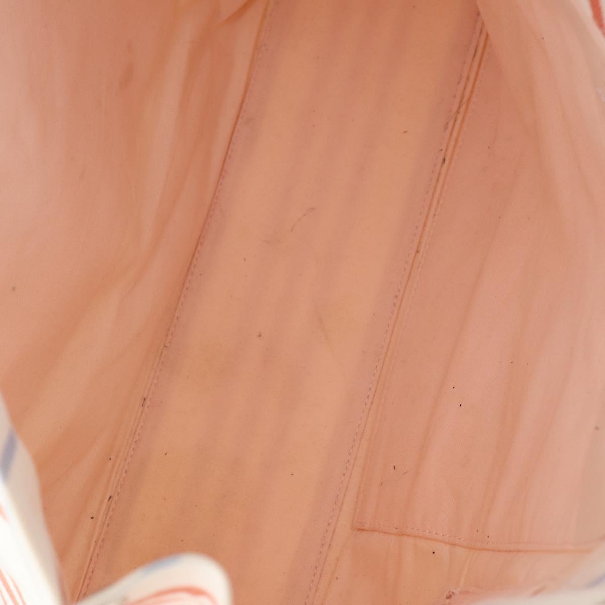 BURBERRY Nova Check Blue Label Tote Bag Canvas 3Set Beige Auth ti3475