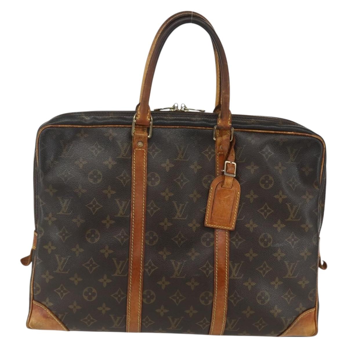 LOUIS VUITTON Monogram Porte Documents Voyage Business Bag M53361 LV Auth ti3488