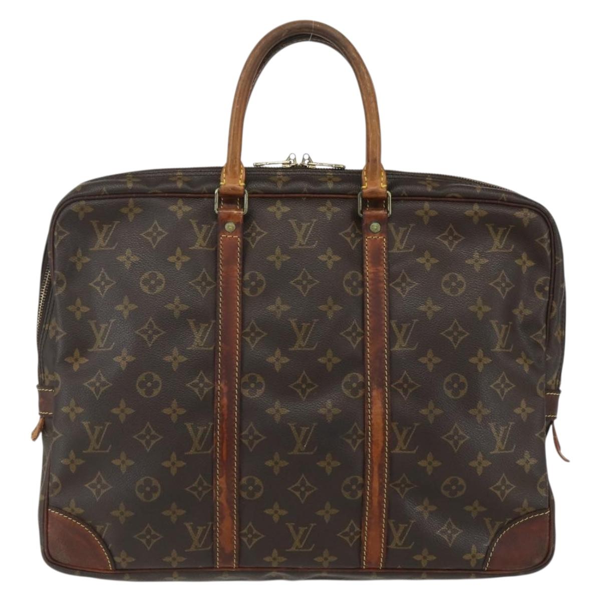 LOUIS VUITTON Monogram Porte Documents Voyage Business Bag M53361 LV Auth ti3489