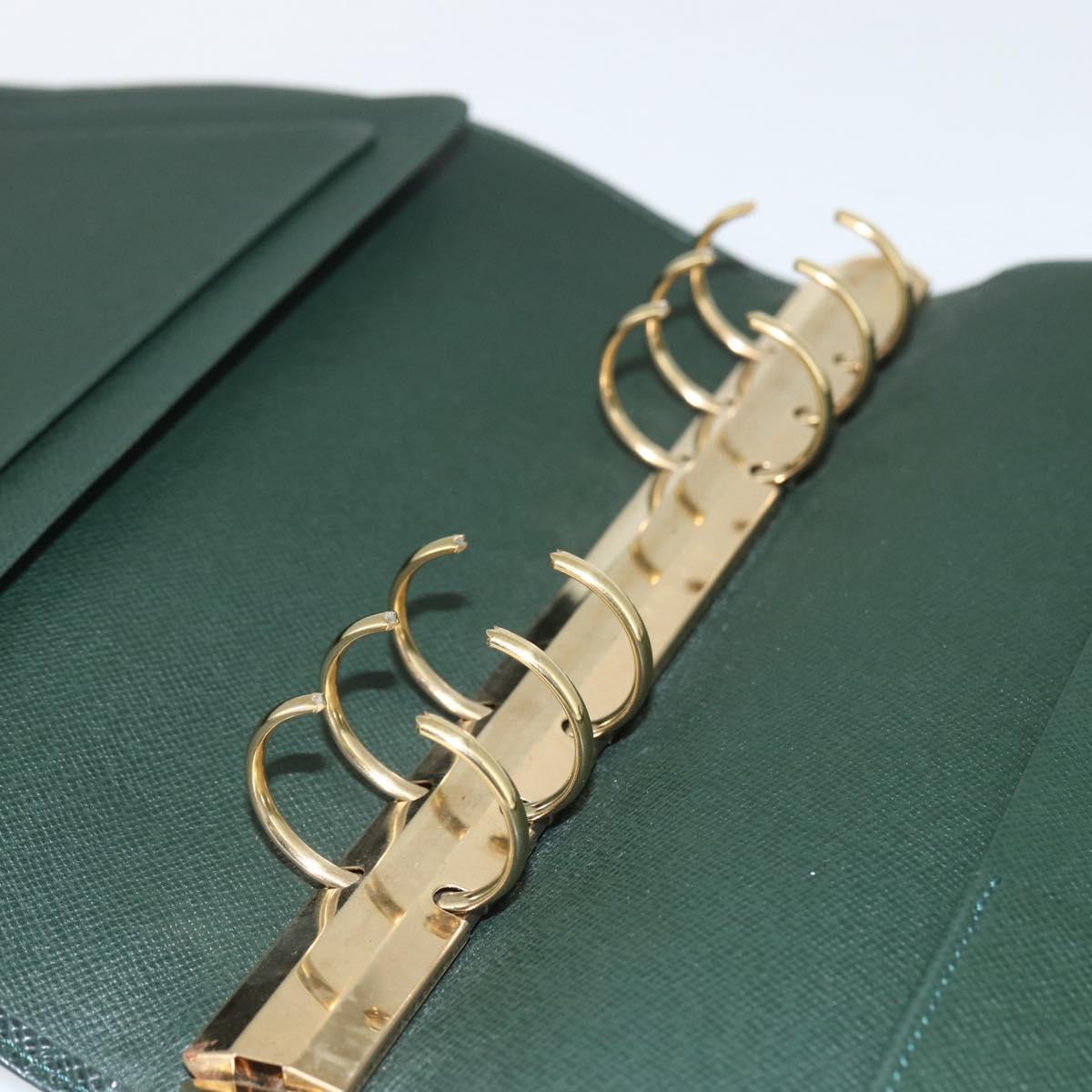 LOUIS VUITTON Taiga Agenda GM Day Planner Cover Epicea R20404 LV Auth ti3495