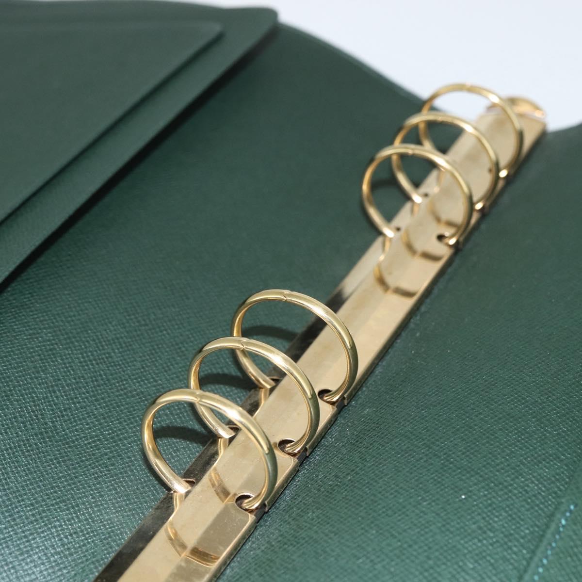 LOUIS VUITTON Taiga Agenda GM Day Planner Cover Epicea R20404 LV Auth ti3495