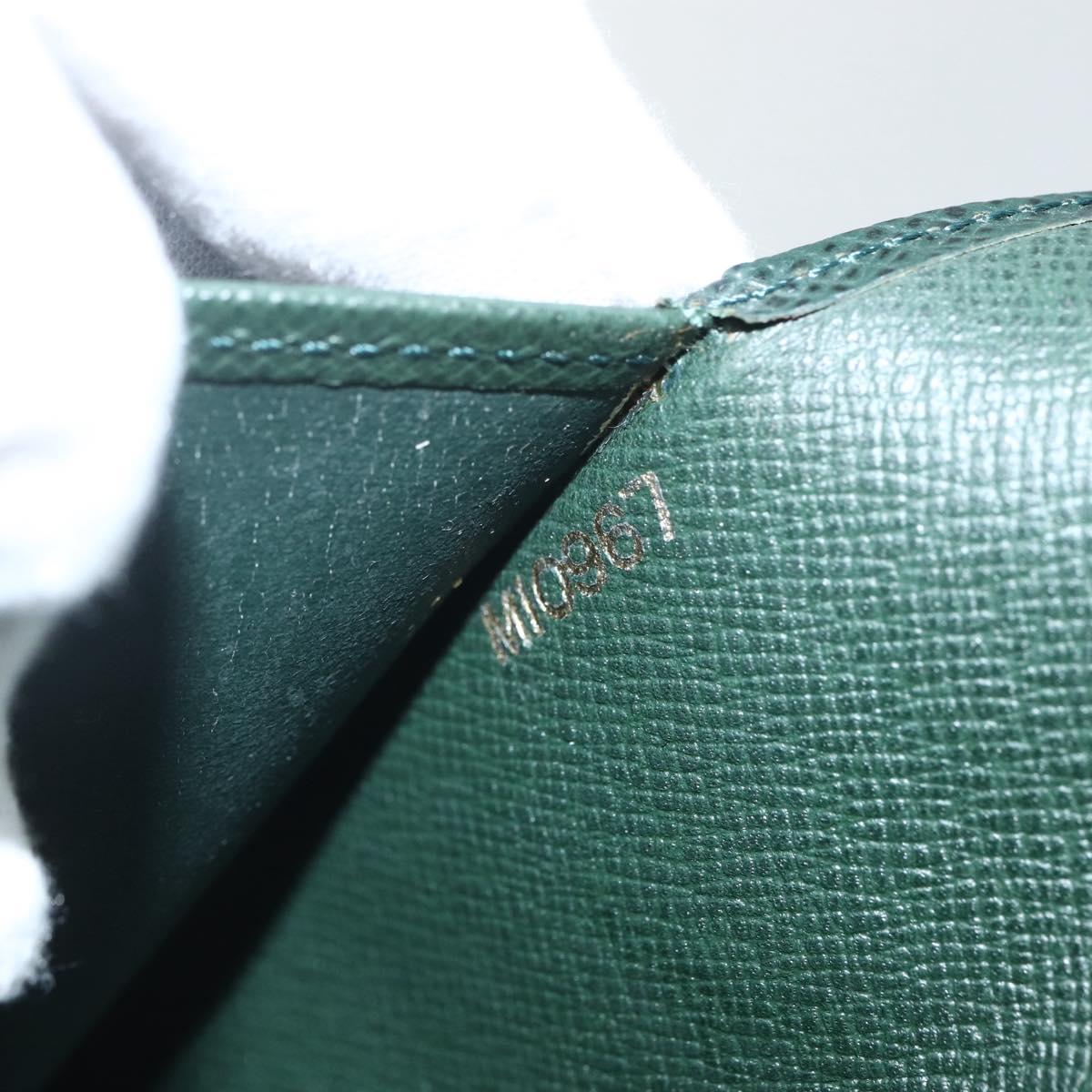 LOUIS VUITTON Taiga Agenda GM Day Planner Cover Epicea R20404 LV Auth ti3495