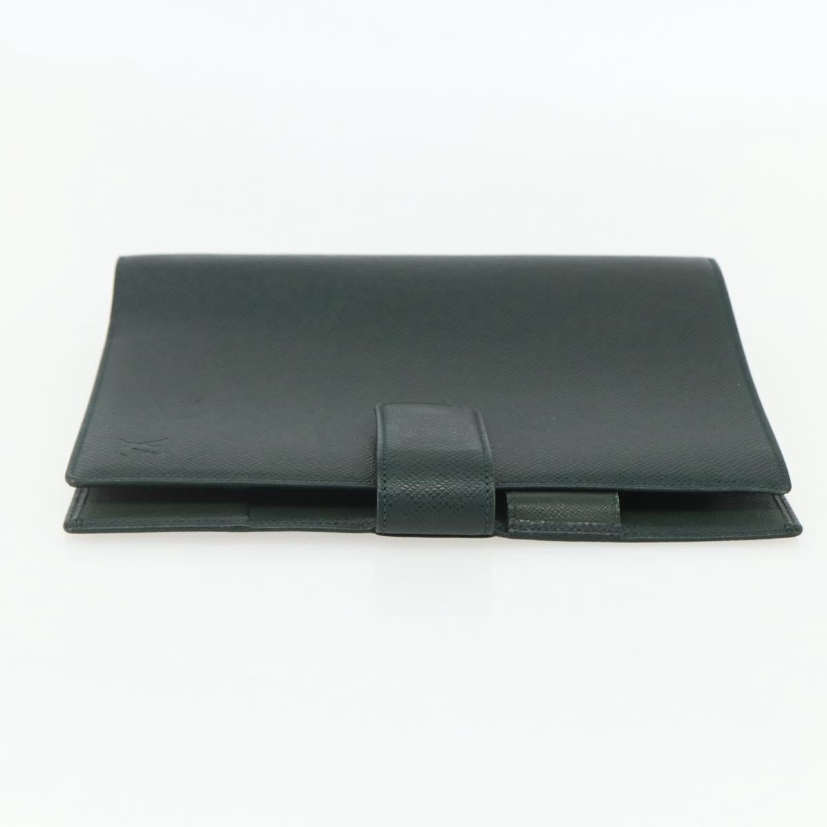 LOUIS VUITTON Taiga Agenda GM Day Planner Cover Epicea R20404 LV Auth ti3495