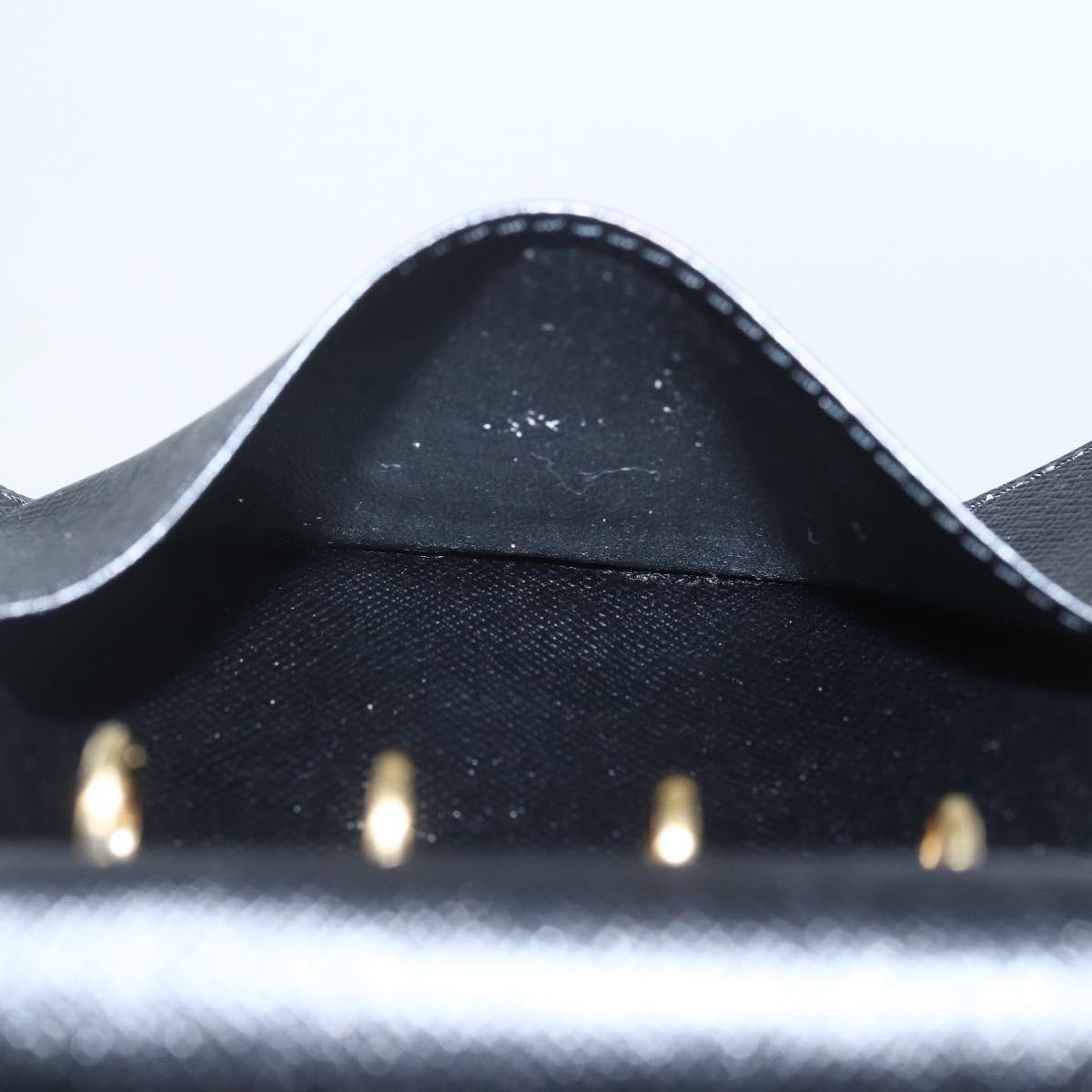 LOUIS VUITTON Epi Agenda PM Day Planner Cover Blue R20055 LV Auth ti3497