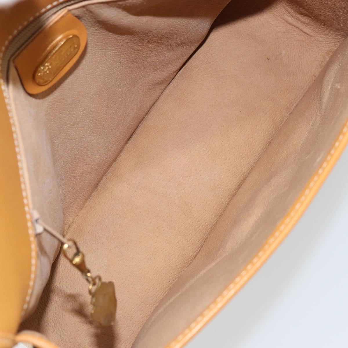 GUCCI Micro GG Supreme Web Sherry Line Bag PVC Beige 001 066 0551 Auth ti3514