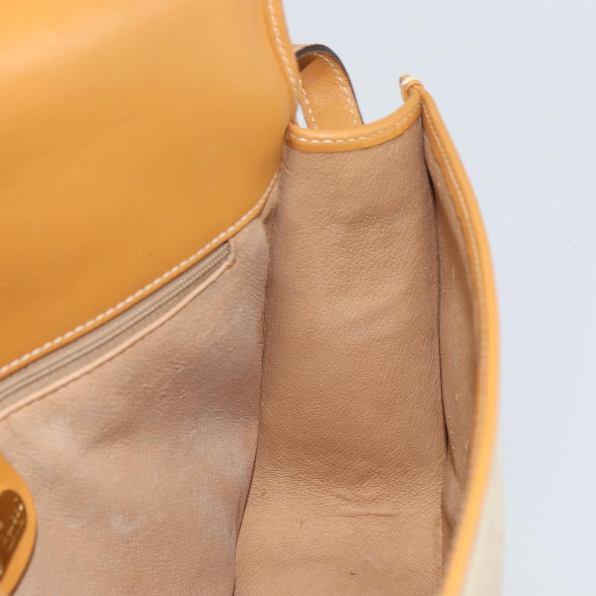 GUCCI Micro GG Supreme Web Sherry Line Bag PVC Beige 001 066 0551 Auth ti3514