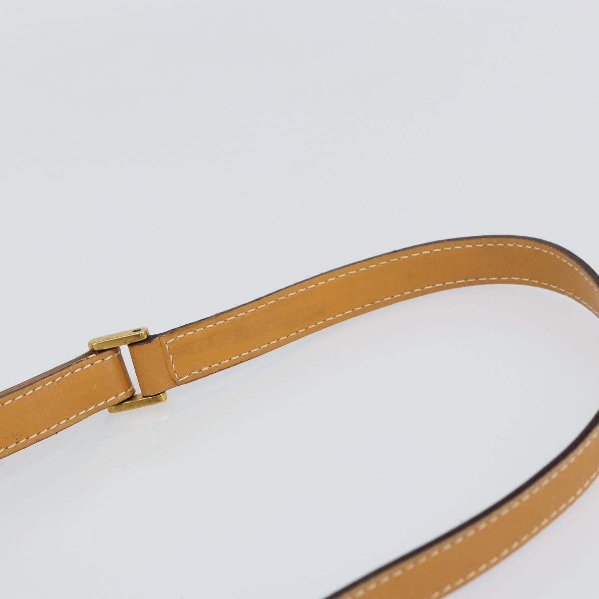 GUCCI Micro GG Supreme Web Sherry Line Bag PVC Beige 001 066 0551 Auth ti3514